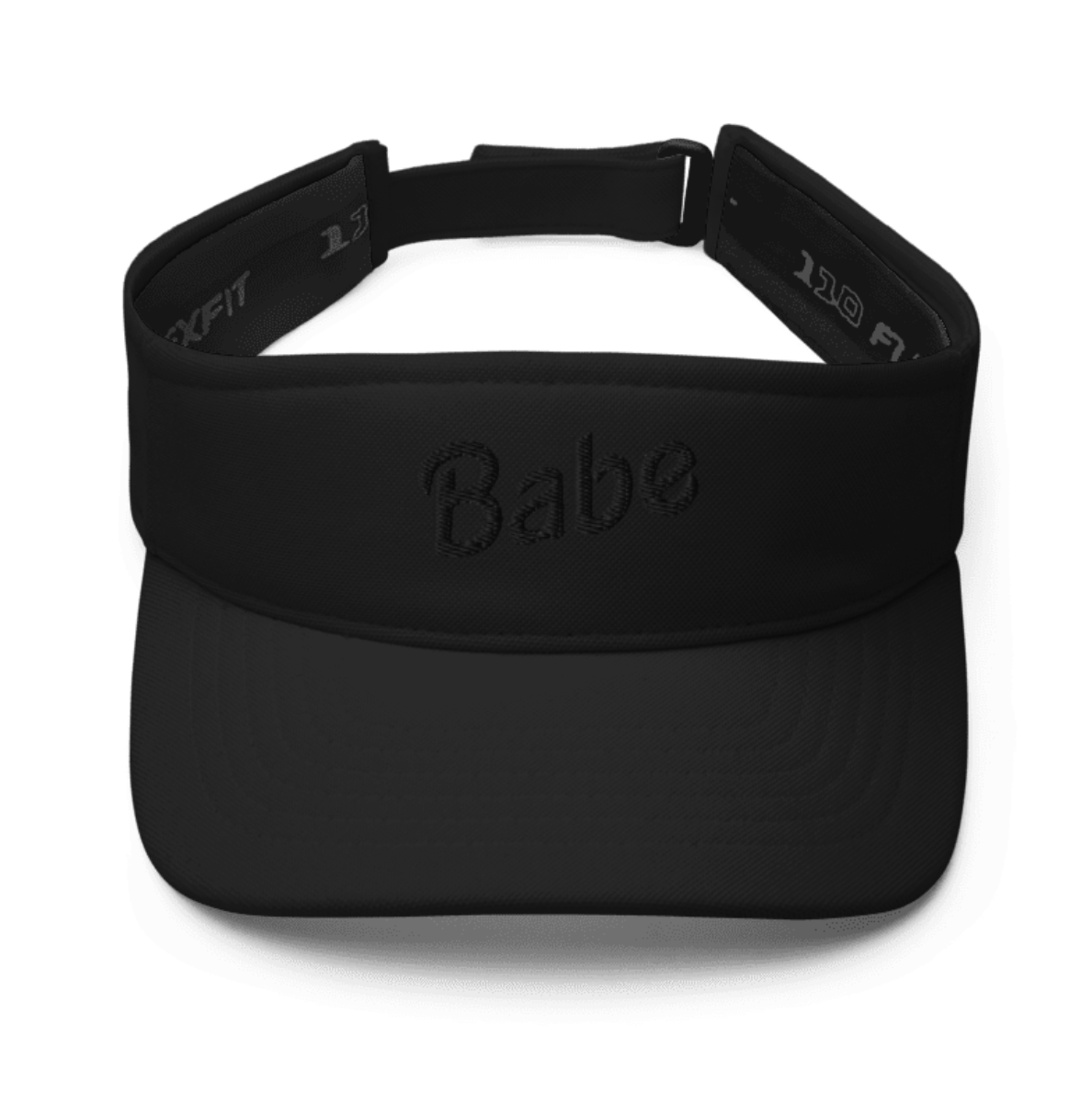 All-Activity Babe Sun Visor - Colorful Visor with Black Print